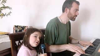 Sei fortè papà cover con voce e piano