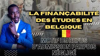 Tout ce qu'il faut savoir sur la FINANCABILITE des études en Belgique