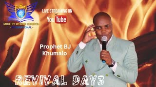 Fan to FLAME REVIVAL Week||Day 3||27th Sept 2023||with Prophet BJ Khumalo