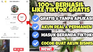 FYP CARA MENAMBAHKAN LIKE TIKTOK GRATIS TANPA APLIKASI😱 || PERMANEN, AKUN REAL TAMBAHIN SEPUASNYA !!