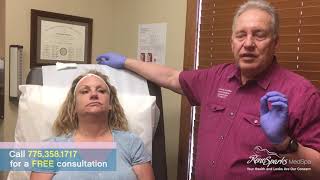 Juvederm Injections in the Brow with a Cannula - Reno Sparks MedSpa - Dr. Calvin Van Reken