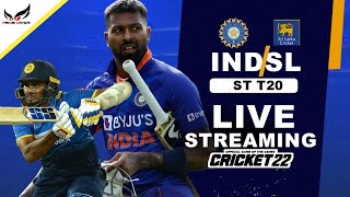 India Vs Sri Lanka 3rd T20 Match Live | Will India Beat Sri Lanka | cricket 22