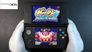 Kirby: Planet Robobot Nintendo New 3DS Handheld Gameplay