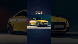 Evolution of Audi TT 😈🥰#viral #short