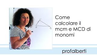 Esercizio su MCD e mcm di monomi