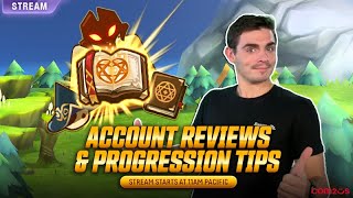 LIVE Account Reviews & Progression Tips