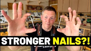 These Nails Act Like Screws!! (2 Nail Types That Perform Like Screws = MORE FASTENING POWER!)