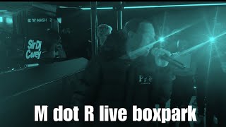 M dot R LIVE PERFORMANCE BOXPARK ! RADAAM / NEW FREESTYLE! brings on artist TATA !