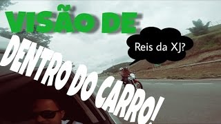 VISÃO DAS MOTOS DE DENTRO DO CARRO!!!