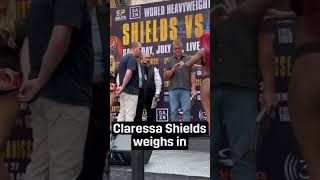 Claressa Shields Weight in