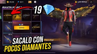 CÓMO SACAR EL EMOTE NACE UN ANGEL CON SÓLO 9 DIAMANTES 💎 COMÓ SACAR LA RULETA MAGICA *TRUCO*