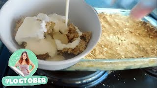 Home Made Apple Crumble - Vlogtober #6