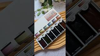 Boku Undo Mei Watercolor Swatches