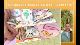 Hardbound Explosion Box Part 2 - Contents