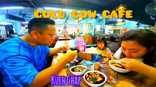 Jom Makan Kueh Chap Vegetarian Di GOLD COW CAFE / HARGA Nang Cun Dan Banyak Serta Puas Makan Gais..