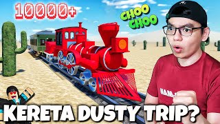 CHOO CHOO!! Dusty Trip Tapi Versi KERETA API Tua? 🔥🚂🔥 || Train Trip Indonesia