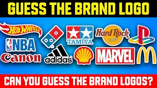 Guess the Brand Logo Quiz | 55 Famous Brands Logos| Logo Quiz