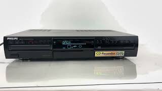 Philips CDR778/17 High Speed Dual Deck Audio CD Recorder | For Parts