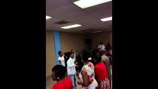 SOLO Praise Team singing "I Will Live"