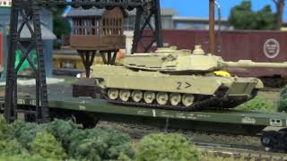 N Scale US Army Train