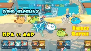 Axie Infinity - BPA vs AAP | With Aquatic Axies that has a Shoal Star.