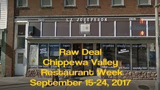 The Raw Deal - Chippewa Valley Restaurant Week - Eau Claire WI - Sept 2017