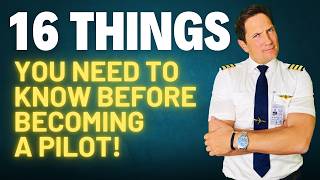 WATCH this video before BECOMING A PILOT! Tips by CAPTAIN JOE