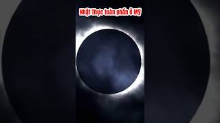 #shorts Nhật Thực toàn phần ở Mỹ | total solar Eclipse @TranPinnockfamily