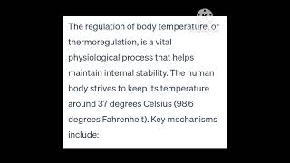 #RegulationOfBodyTemparature  #ShortNote05  #Physiology