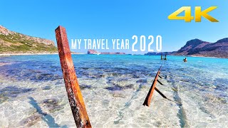 ＭＹ ＴＲＡＶＥＬ ＹＥＡＲ ２０２０ | TRAVELLING DURING CORONA PANDEMIC IS POSSIBLE | TRAVEL SHOTS 2020 ULTRA HD 4K