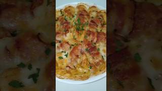 Rulou din piept de pui cu mozzarella și bacon. #food #delicious #recipe #cooking #yummy #shorts