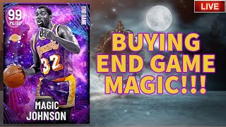 "LIVE" BUYING END GAME MAGIC!!! | GIVING AWAY DM LONZO | PACKS & MORE | NBA2K22 MYTEAM