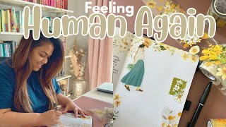 Finally feeling human again | books, hobbies, spring joy.