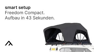 qeedo | Freedom Compact - Aufbau in 43 Sekunden - Smart Setup