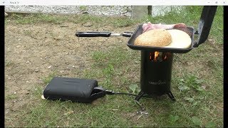 A campfire for the 21st century? Waterhog Biomass Stove feature