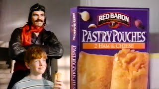 Red Baron Pastry Pouches 90s TV Commerical (1996)