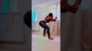 Squat and belly challenge start today please subscribe