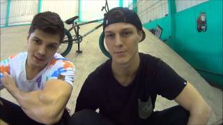 Денис Павлов и Стас Шатило тест bmx 25kg !!!!!!!!!!!!