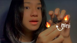 ASMR Thai scratching mini mic.เกาไมค์จิ๋ว เเรงๆเร็วๆ🔥👂🏻