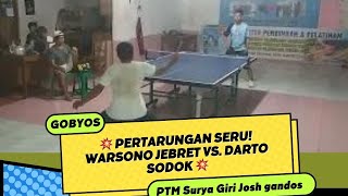 💥 Pertarungan Seru! Warsono Jebret vs. Darto Sodok 💥