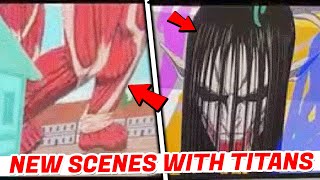 NEW LEAKED SCENES - Falling Colossal Titan, ODM Gear Scene - Attack On Titan Season 4 Part 3  Cour 1