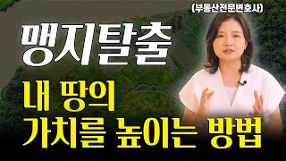 주위토지통행권, 맹지 탈출을 위한 소송을 완벽하게 준비하는 방법 | 부동산전문변호사 조세영