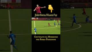 Joao Costa - Classe 2005 - Convocato per Roma-Frosinone 01-10-23 #shorts