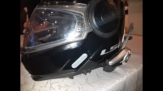 Szybki i łatwy montaż interkomu w kasku/Fast and easy installation  of Intercom im  helmet LS2 FF902