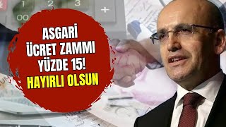 Asgari ücret zam miktarı belli oldu! Yüzde 15 hayırlı uğurlu olsun