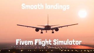 FIVEM ┃FLIGHT SIMULATOR ┃LANDINGS