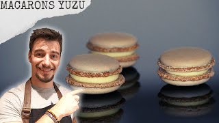 Macarons Yuzu : Recette Originale Défis Pâtisserie !