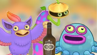 My singing monsters get Tipsy |The Bar Song (Tipsy)| MSM