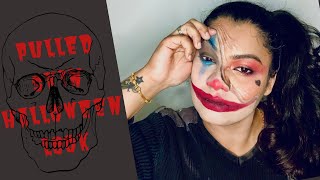 October 30, 2020 Joker Harley Quinn Pulled Skin Look| Halloween 2020