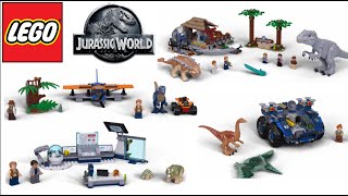 4 LEGO Jurassic World 2020 summer sets!